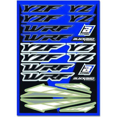 Kit decoratie motor sticker set Blackbird Racing Yamaha