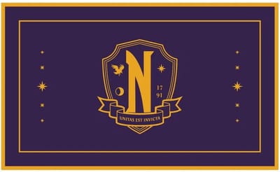 Wednesday - Deurmat - Nevermore Academy 45x75cm