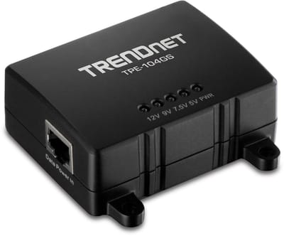 TrendNet TPE-104GS PoE-splitter 10 / 100 / 1000 MBit/s IEEE 802.3af (12.95 W)