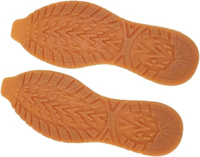 Reparatiemateriaal schoenzool antislip rubber geel 32,2 x 11,5 cm - Profiteer van vernieuwde grip