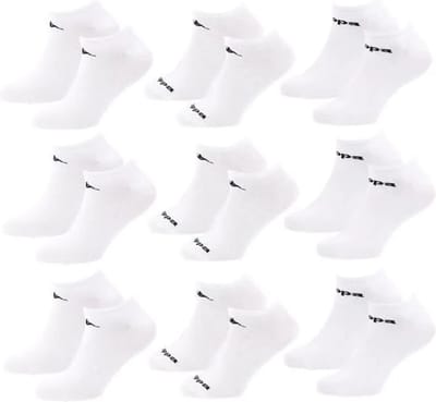 Kappa sneakersokken 9 paar wit maat 39/42