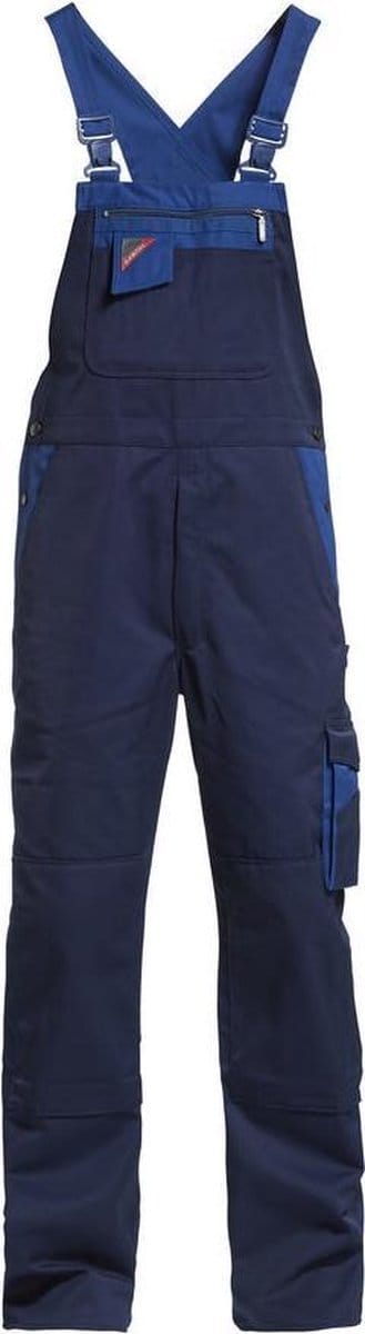 F. Engel 3600-575 Amerikaanse Overall Marineblauw/Azure Blauw maat 54 extra lang!