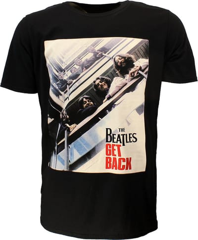 The Beatles Get Back Official Band T-Shirt - Officiële Merchandise - S