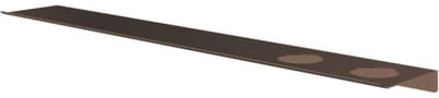 Hotbath &More Shelves - Planchet 80 Cm - Inclusief Bevestigingsrails - Met 2 Uitsparingen - Voor Zeepdispenser of Beker - Tuscan Bronze