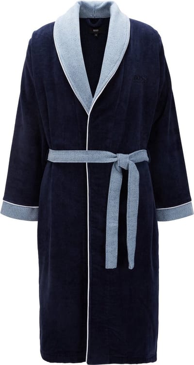 Hugo Boss badjas - Lord - Navy
