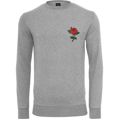 Mister Tee - Rose Crewneck sweater/trui - XS - Grijs