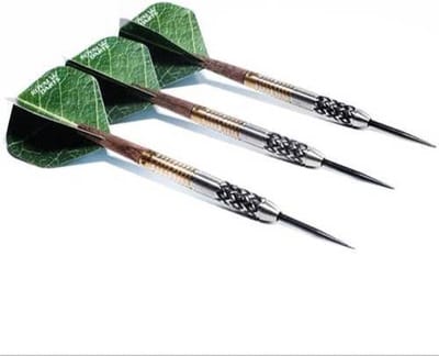 Royal Darts Green Line dartpijlen 26 gram - steeltip darts set.