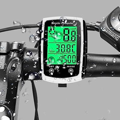 Multifunctionele Fietscomputer met Achtergrondverlichting - Waterdichte Fietssnelheidsmeter en Kilometerteller