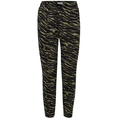Dames Chique Zakelijke Broek Casual Marlene Broek Trekkoord Enkelbroek Rizetta