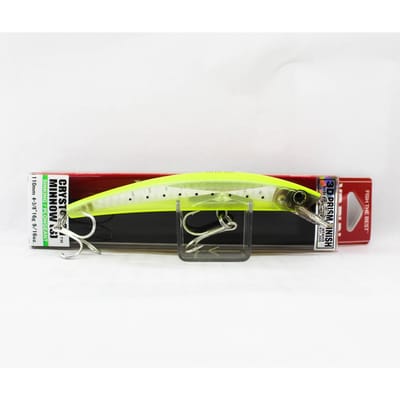 Yo Zuri 3D Crystal Minnow 110 mm Zinkend Kunstaas F1149-GHCS (6188)