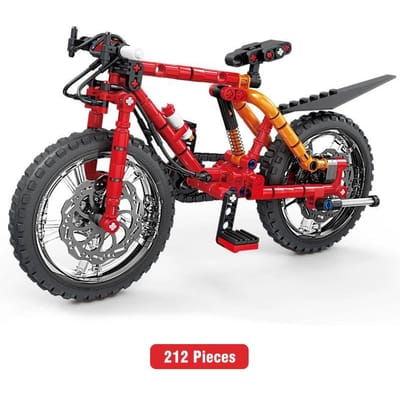 Fiets Bouwstenen Set Mechanische Beweging Mountainbike Moc Stenen Model Speelgoed Voor Kinderen Volwassenen Diy Huisdecoratie Verjaardagscadeaus with box