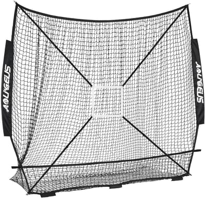 Baseball en Softbal Train Net Vervanging 7x7 Voet met Ballenopvangsysteem