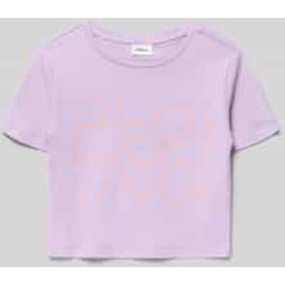 Slim Fit Korte Mouwen T-shirt met Rubberprint voor Meisjes s.Oliver