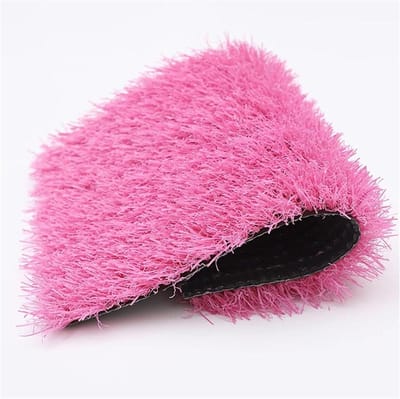 Kunstgras Tapijt - Synthetisch Gazon - Tuin Decoratie - Automatische Waterafvoer - 31 x 118 inch - Roze
