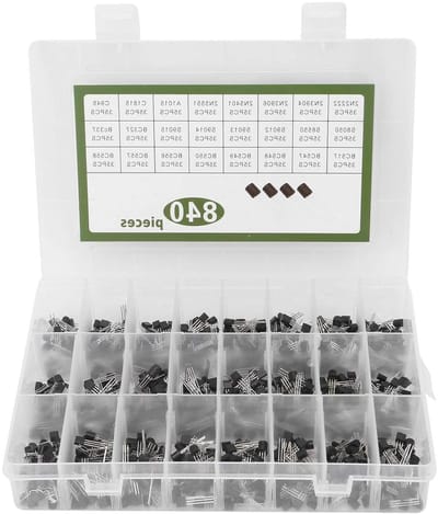 TO-92 transistor assortiment 840PCS - 24 specificaties - N-kanaal MOSFET - ideaal voor industriële besturing - ShopVlot