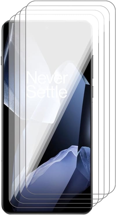 Screenprotector geschikt voor OnePlus 13 - 4x Glas Screen Protector