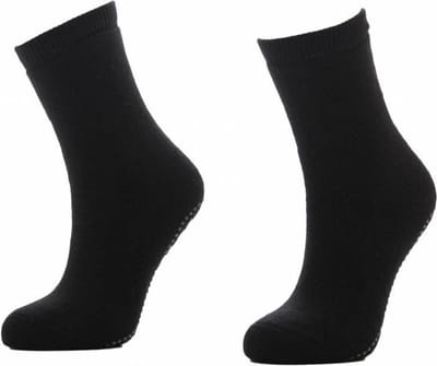 Antislip sokken met ABS noppen 1 paar - Katoenen Grip sokken - Tegen uitglijden - 30 - Rood