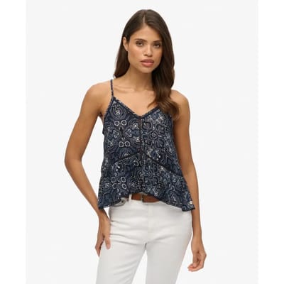 Superdry - Ladder Trim camitop - Dames - Tops