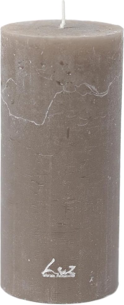 Rasteli Luz Your Senses Kaars-Stompkaars Taupe D 7 cm H 15 cm