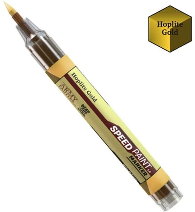 The Army Painter Speedpaint Marker goud metallic speelgoed marker.