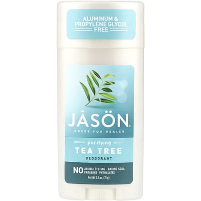 Deodorantstick, Tea Tree Zuivering, 2,5 oz (71 G) white
