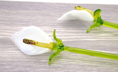 Aronskelk Glazen Bloem - Bloem - Glazen bloemen - Bloem glas - Cadeau - Cadeau voor vrouw