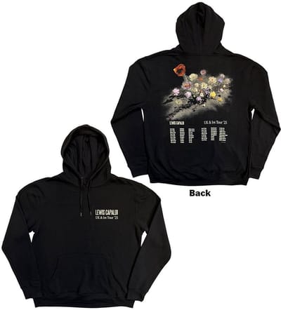 Lewis Capaldi - Flowers UK Tour '25 Hoodie/trui - S - Zwart