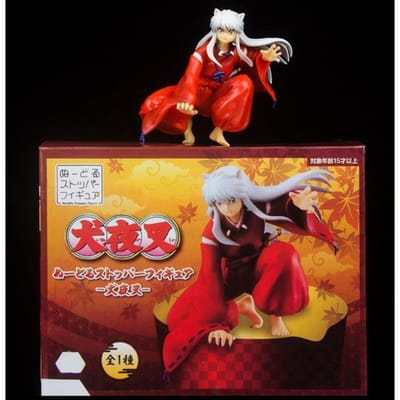 Inuyasha Sesshoumaru Zittende Druk Actie Model Figuur Kit Met Chassis Desktop Ornament Decoratie Trendy Speelgoed Voor Cadeau With BOX brown
