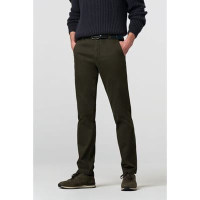 Meyer Broek Bonn Fine Micro Texture 2-Way Stretch Subtle Liberty Contrast Dark Laurel / male