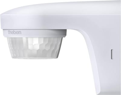 Bewegingssensor met 180° detectiehoek voor buiten - zwart