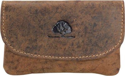 Greenburry Vintage sleuteletui leer 12 cm - braun