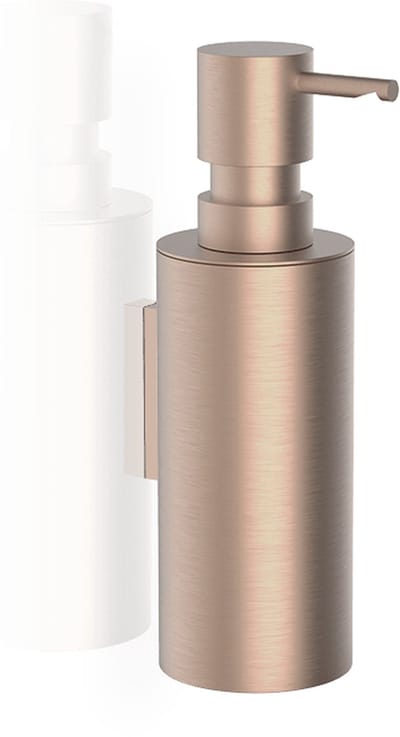 Zeepdispenser wandmodel - MK WSP, mat koper PVD.