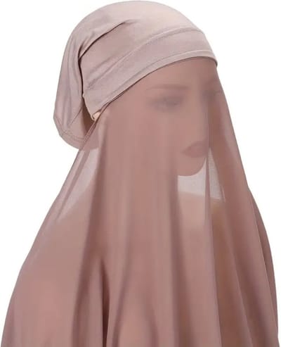 Bovista Hoofddoek - Hijab - Dames - Abaya - Sjaal - Islamitische Kleding - Moslim Kleding - Alhamdulillah - Licht Khaki