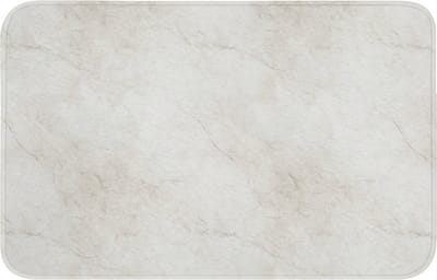 Badmat 80x50 cm - Antislip - Grijs - Marmer - Aders - Badmatten voor badkamer - Badkamermat - Douchemat - Badkamer mat