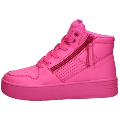 Skechers Court High - Color Voltage Sneakers Hoog - Fuchsia