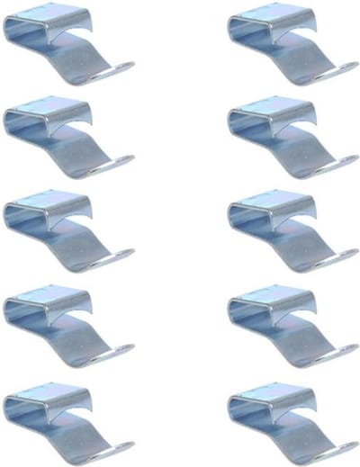 ProPlus Chassisklem - Ø 6 mm Kabel - 31 x 10 x 12 mm - Staal - Zilver - 10 stuks