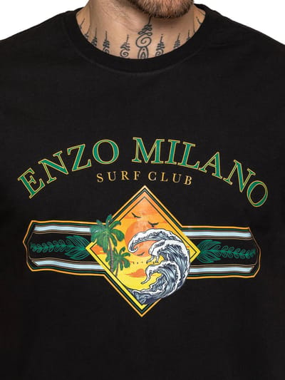 Enzo Milano | Heren Surf Club Print T-Shirt