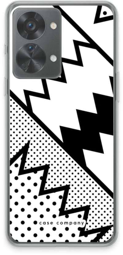 Case Company® - Hoesje geschikt voor OnePlus Nord 2T hoesje - Pop Art #5 - Soft Cover Telefoonhoesje - Bescherming aan alle Kanten en Schermrand