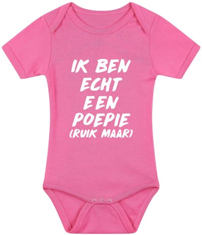 Baby Romper Grappig Kraamcadeau Geboorte Meisje