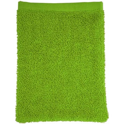 The One Towelling Washand - 16 x 21 cm - Washandje - 100% Katoen - Limoengroen