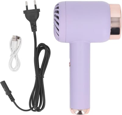 Draadloze Haardroger Klein Ionen Haardroger Draagbaar Oplaadbaar USB 15.000 mAh voor Reis en Studentenhuis