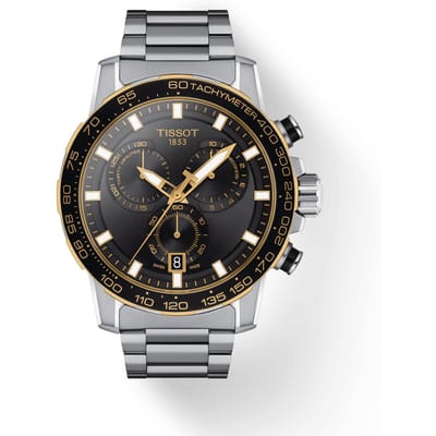 Tissot Série Speedmaster Mouvement Quartz Trois Compteurs Chronographe Multifonction Lumineux Calendrier Montre Hommes Montres Acier Noir T125.617.21.051.00 Regular Box black