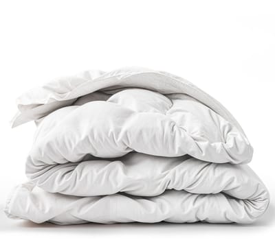 The White Stone Zomerdekbed 135x200 cm 150 g | Zachte Soft-Vulling | Gewatteerd Hypoallergeen Wit Microvezel Dekbed