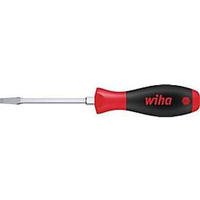 Wiha Schroevendraaier SoftFinish Sleufkop met zeskantaanzet 7.0mm x 125mm - 00735