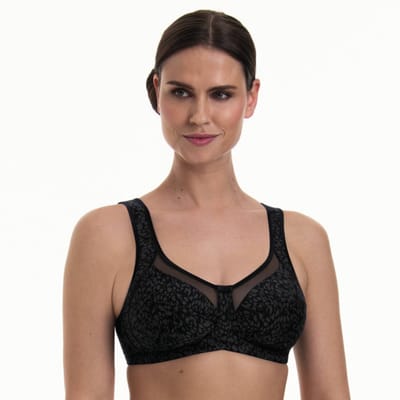 Anita Comfort Clara Comfort Bh zonder Beugel 5873 Zwart - maat EU 120C / FR 135C