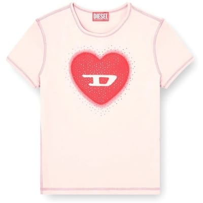 T-shirt Korte Mouw Diesel 0qhha T Uncuties Long S5