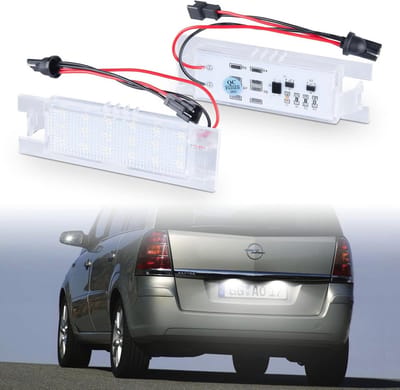 LED Nummerplaatverlichting 2 Stuks - Compatibel met Diverse Auto Modellen