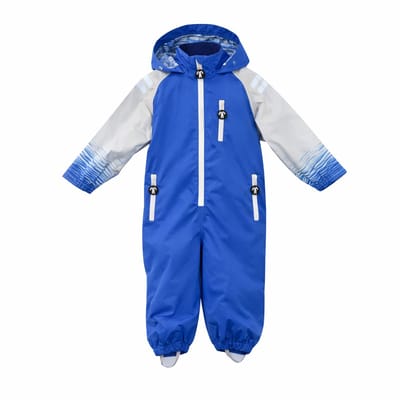 Ducksday Regenpak – Regenoverall – Waterdicht & Ademend – PFAS-vrij – Gerecycled Polyester – Maat 74/80 – Manta