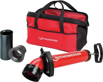 Waterpomp Accessoire - Slangkoppeling Set - Leidingen Ontluchten - Handbediend Systeem - 2.1 kg - Rood