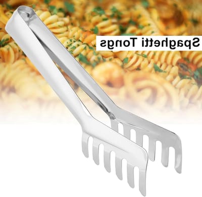 Roestvrijstalen pastatangen in kamvorm voor spaghetti en noedels, handige keukentools voor perfect serveren